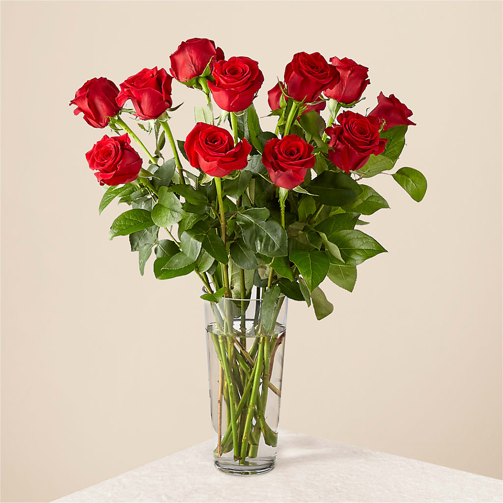 Long Stem Red Rose Bouquet – Floral Designs Atlanta Llc, Atlanta GA