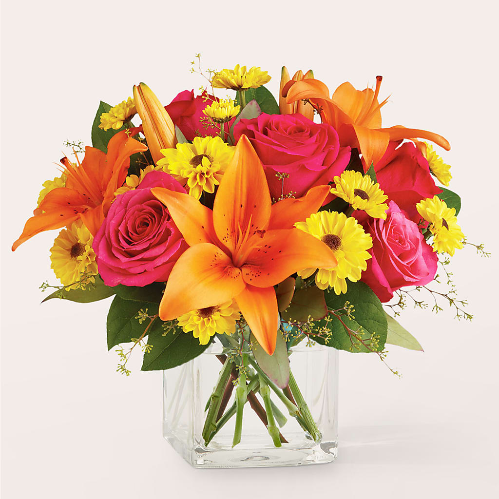 Neon Lights Bouquet – Floral Designs Atlanta Llc, Atlanta GA