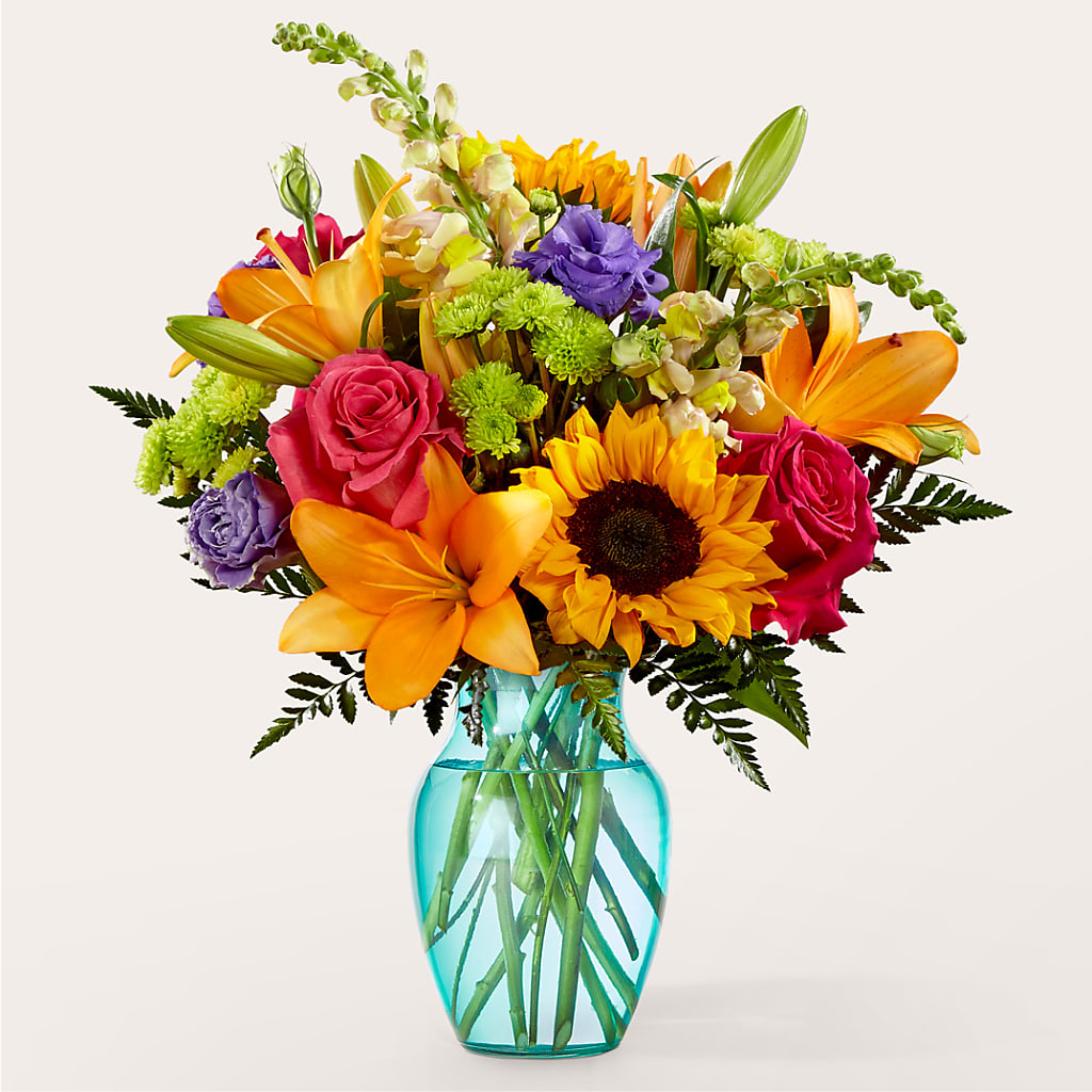 Double Rainbow Bouquet – Floral Designs Atlanta Llc, Atlanta GA