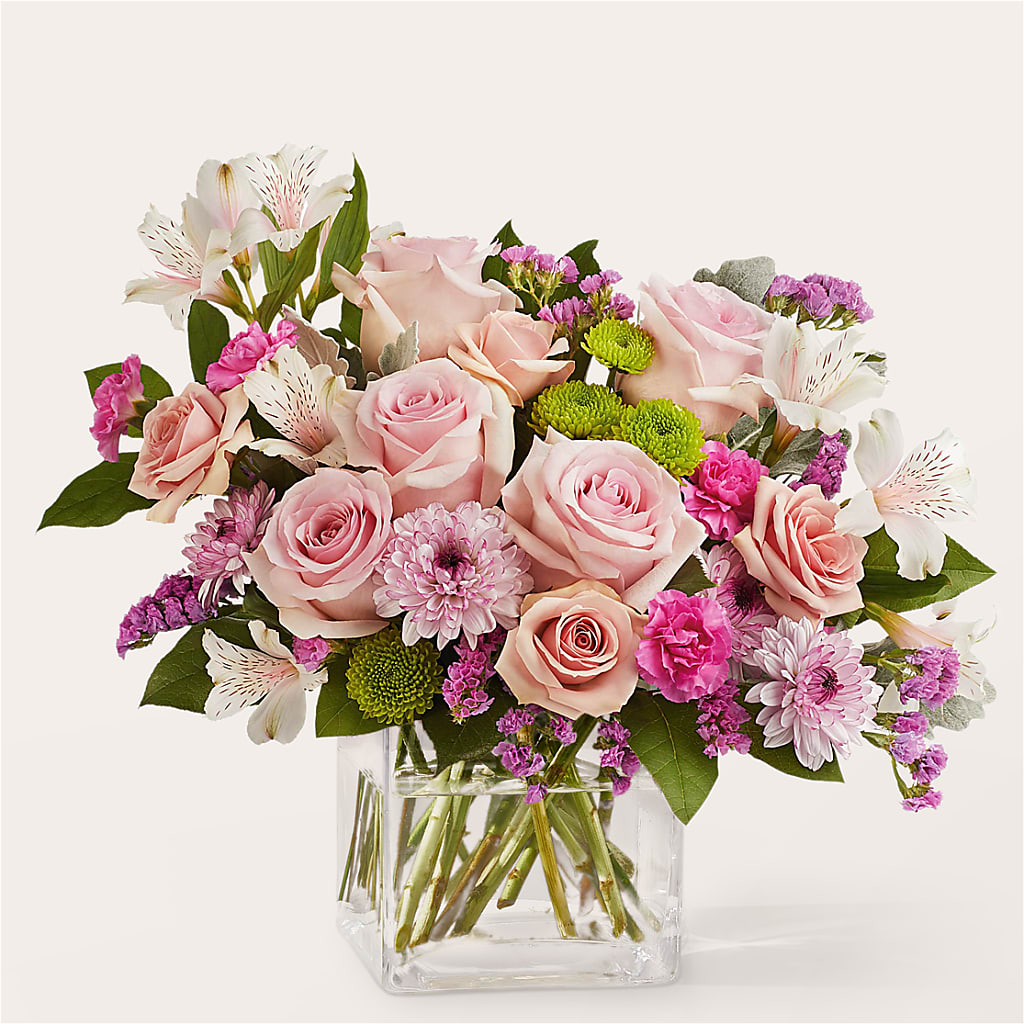 Pink Suede Bouquet – Floral Designs Atlanta Llc, Atlanta GA