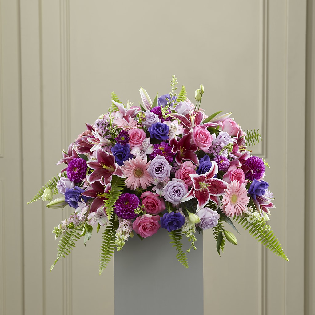 Fare Thee Well Pedestal – Floral Designs Atlanta Llc, Atlanta GA