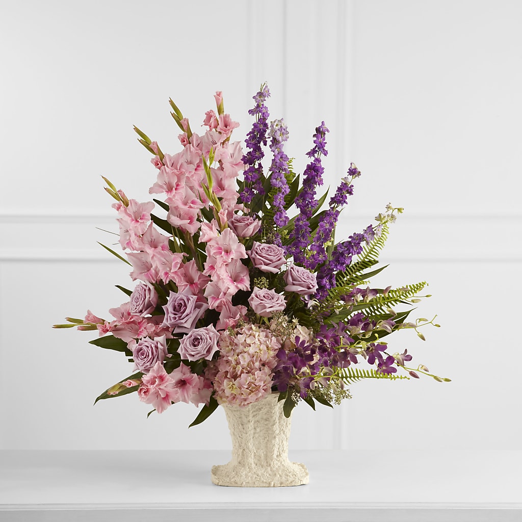 Flowing Garden Arrangement – Floral Designs Atlanta Llc, Atlanta GA