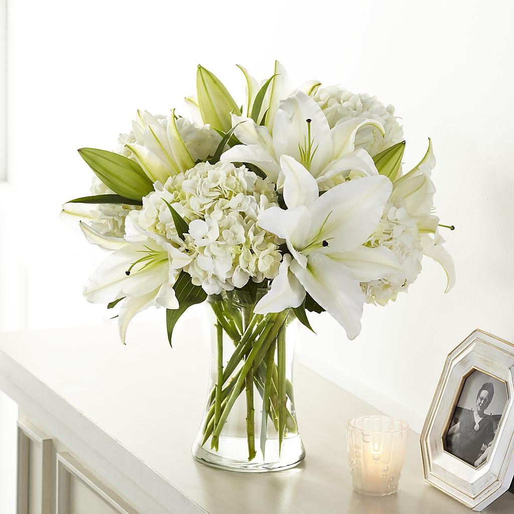 Compassionate Lily Bouquet – Floral Designs Atlanta Llc, Atlanta GA