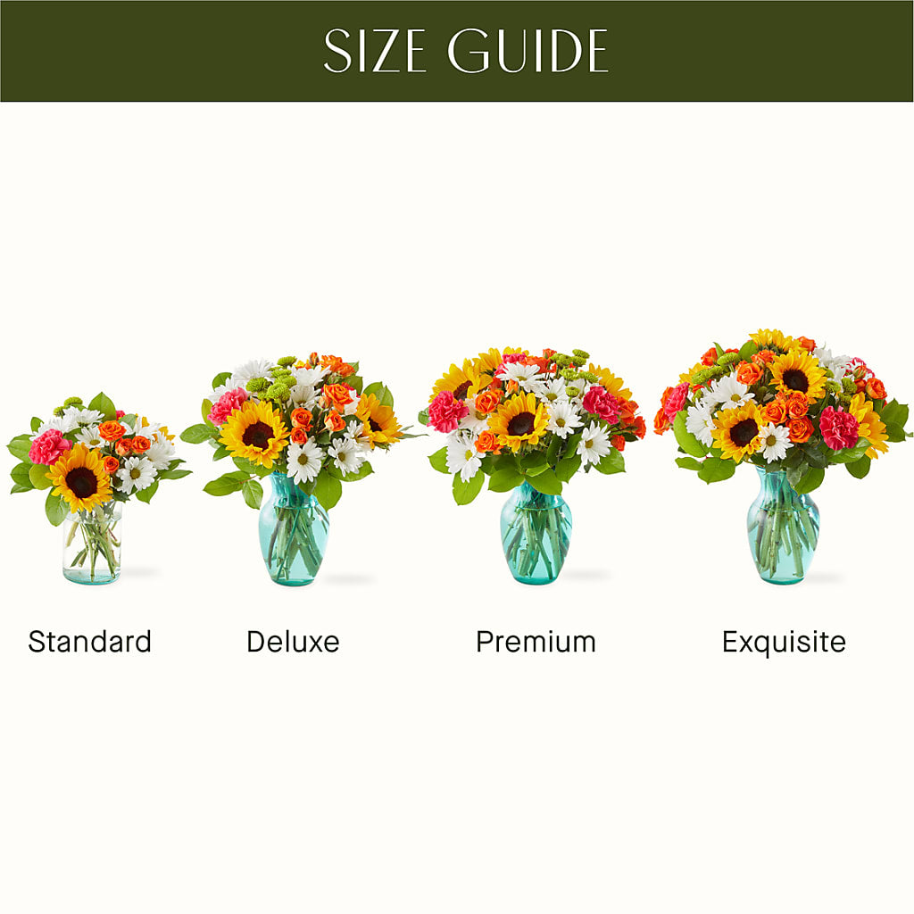 Sun-drenched Blooms Bouquet – Floral Designs Atlanta Llc, Atlanta GA