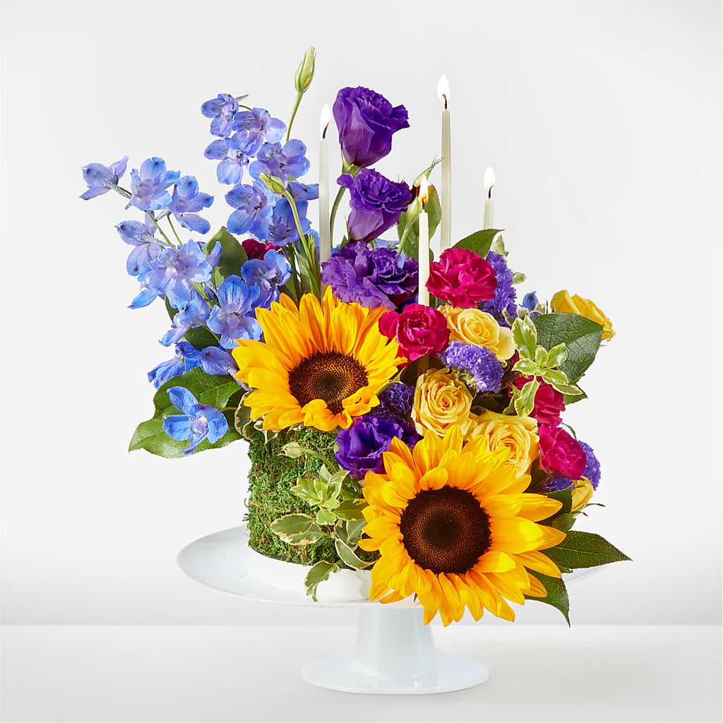 Star of the Day Floral Cake – Floral Designs Atlanta Llc, Atlanta GA