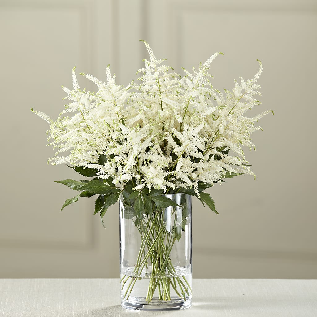 White Astilbe Bouquet – Floral Designs Atlanta Llc, Atlanta GA
