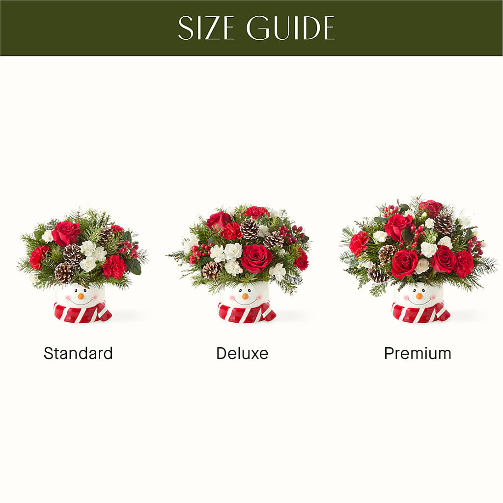 Jolly Snowman Bouquet –  Floral Designs Atlanta Llc, Atlanta GA