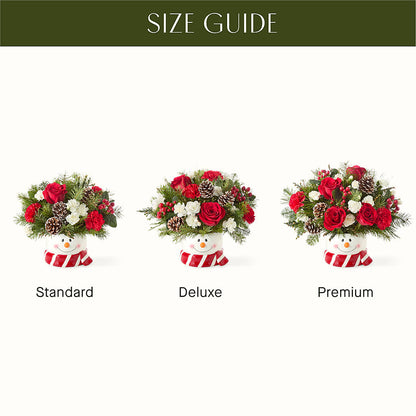 Jolly Snowman Bouquet –  Floral Designs Atlanta Llc, Atlanta GA
