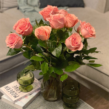 Long Stem Pink Rose Bouquet –  Floral Designs Atlanta Llc, Atlanta GA