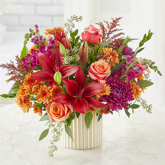 Burgundy Landscape Bouquet –  Floral Designs Atlanta Llc, Atlanta GA