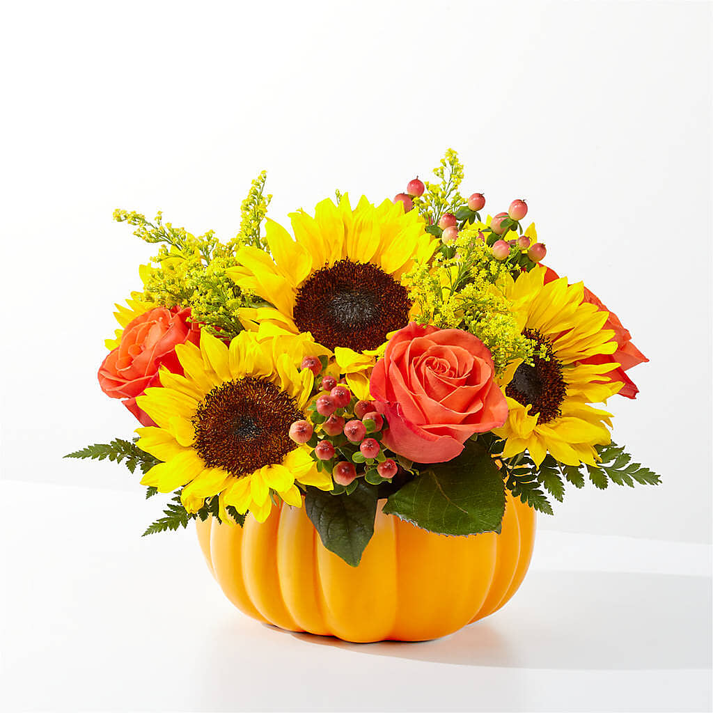 Pick of the Patch Pumpkin Bouquet –  Floral Designs Atlanta Llc, Atlanta GA