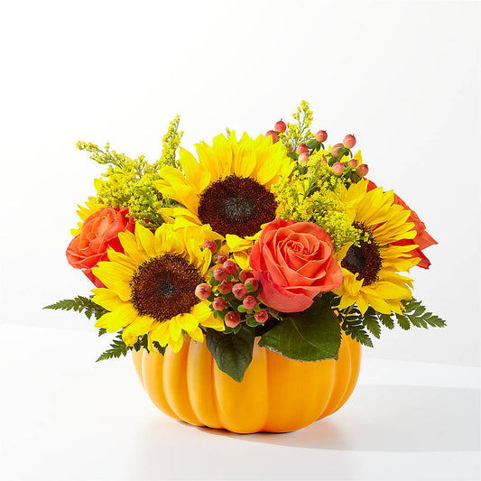 Pick of the Patch Pumpkin Bouquet –  Floral Designs Atlanta Llc, Atlanta GA