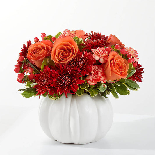 Autumn Air Pumpkin Bouquet –  Floral Designs Atlanta Llc, Atlanta GA