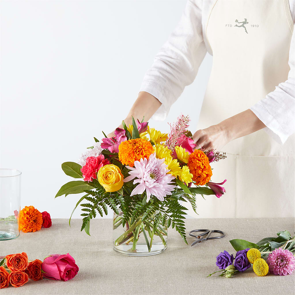 Feast of Color – A Florist Original –  Floral Designs Atlanta Llc, Atlanta GA