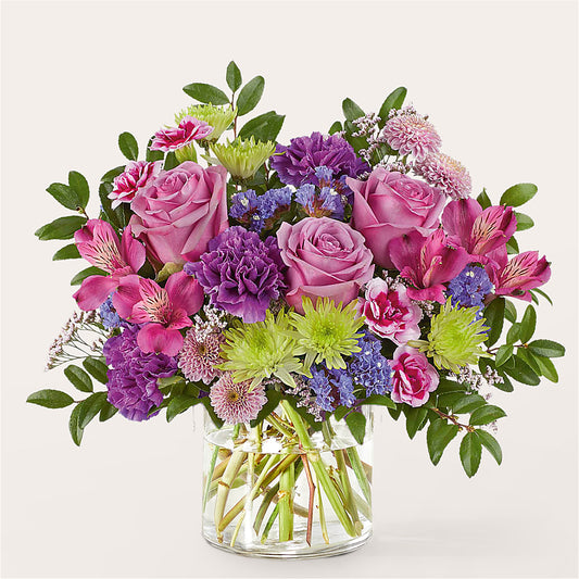 Glass Half Full Bouquet –  Floral Designs Atlanta Llc, Atlanta GA