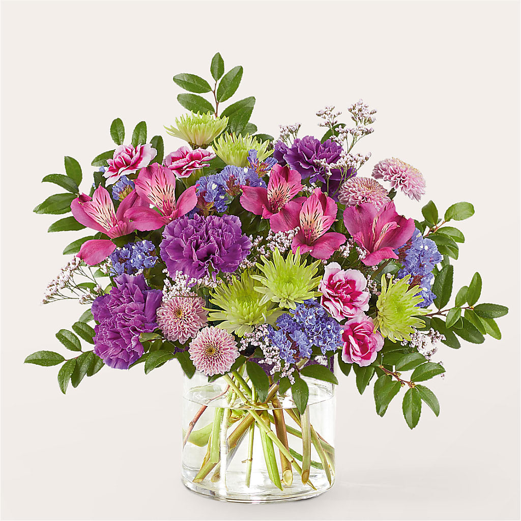 Glass Half Full Bouquet –  Floral Designs Atlanta Llc, Atlanta GA
