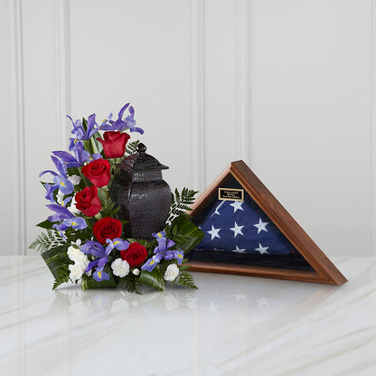 Patriotic Tribute Arrangement –  Floral Designs Atlanta Llc, Atlanta GA