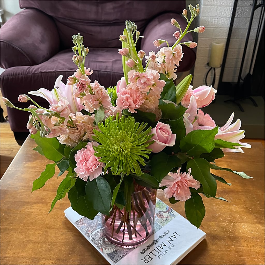 Pretty in Pink Bouquet –  Floral Designs Atlanta Llc, Atlanta GA