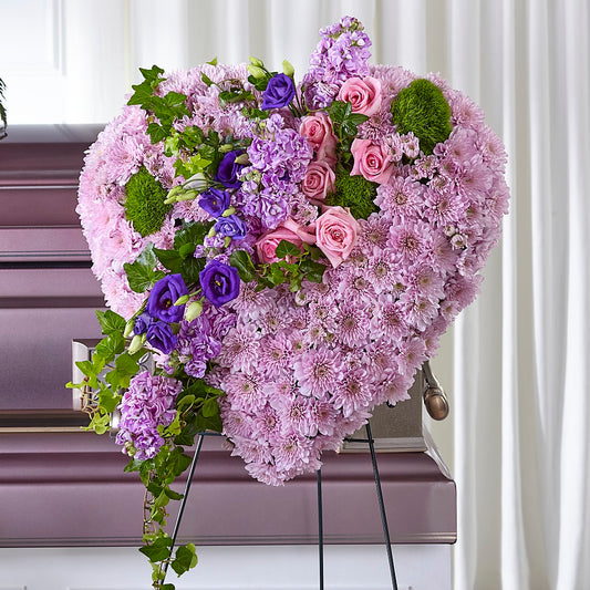 Treasured Love Standing Heart –  Floral Designs Atlanta Llc, Atlanta GA