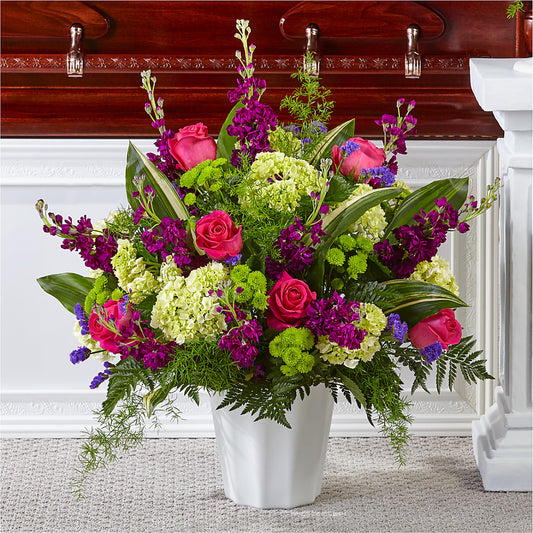 Beautiful Horizons Floor Basket –  Floral Designs Atlanta Llc, Atlanta GA