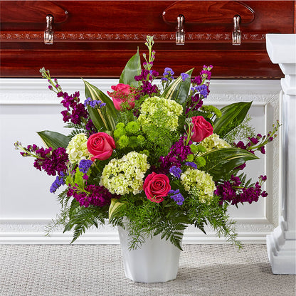 Beautiful Horizons Floor Basket –  Floral Designs Atlanta Llc, Atlanta GA