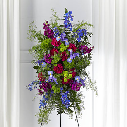 Heavenly Skies Standing Spray –  Floral Designs Atlanta Llc, Atlanta GA