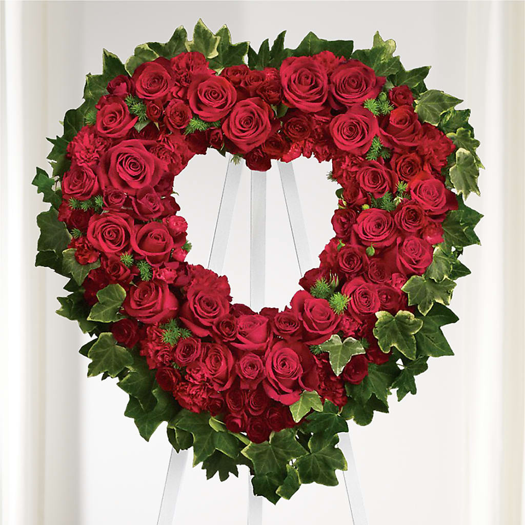 Wholehearted Standing Spray –  Floral Designs Atlanta Llc, Atlanta GA