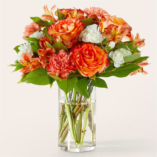 Apricot Glow Bouquet –  Floral Designs Atlanta Llc, Atlanta GA