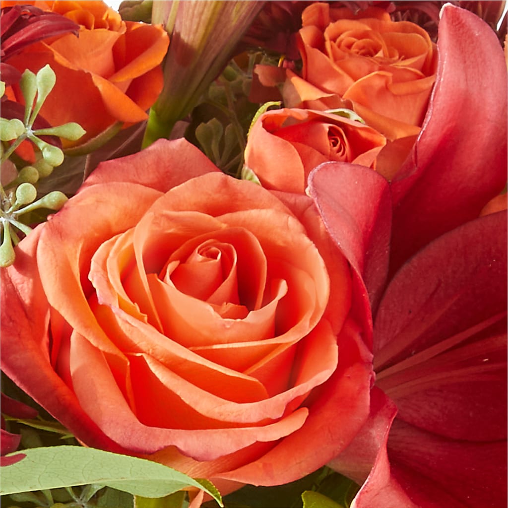 Crimson Leaves Bouquet –  Floral Designs Atlanta Llc, Atlanta GA