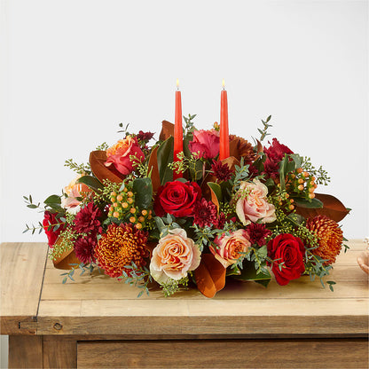 Gather Near Centerpiece –  Floral Designs Atlanta Llc, Atlanta GA