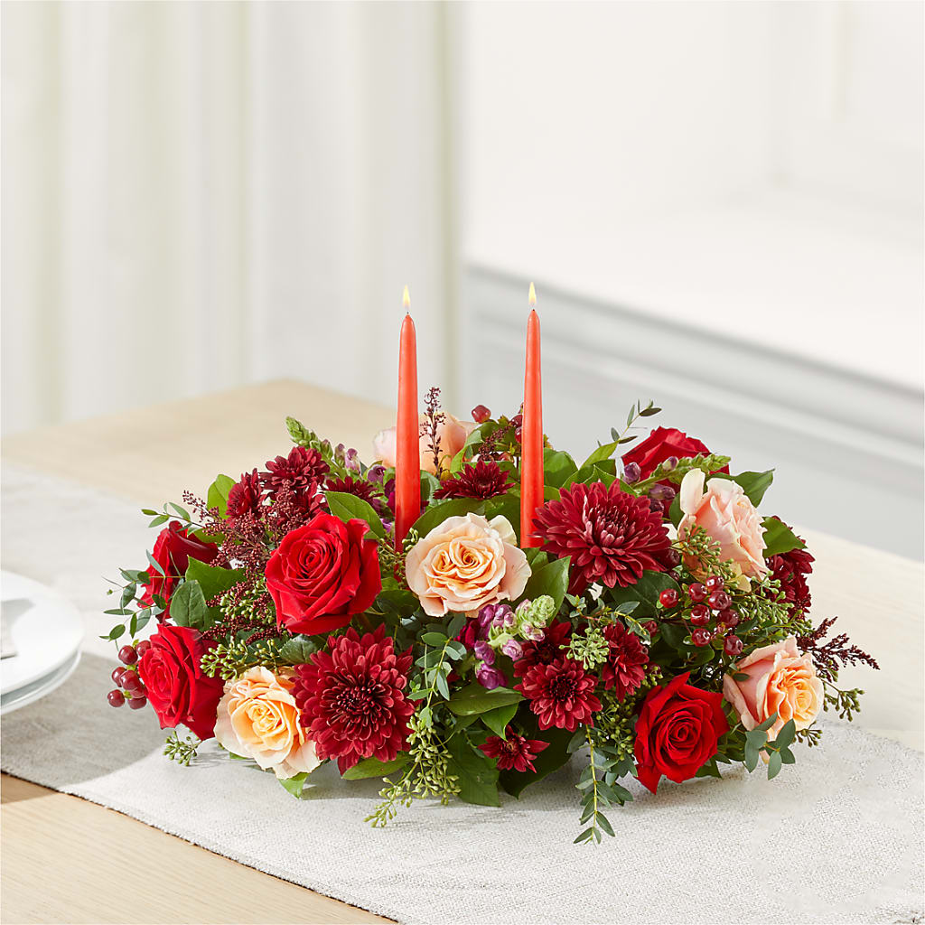 Most Thankful Centerpiece –  Floral Designs Atlanta Llc, Atlanta GA